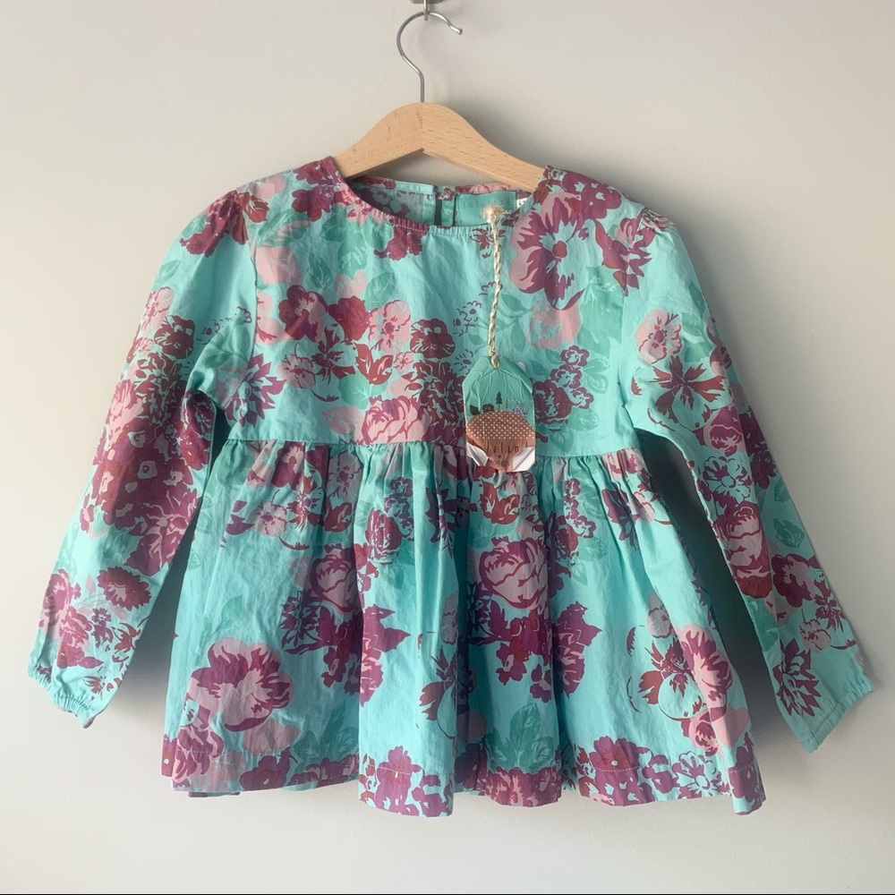 Lula Land Floral Emma Blouse